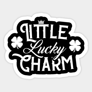 Little Lucky Charm St Patricks Day Pregnancy Sticker